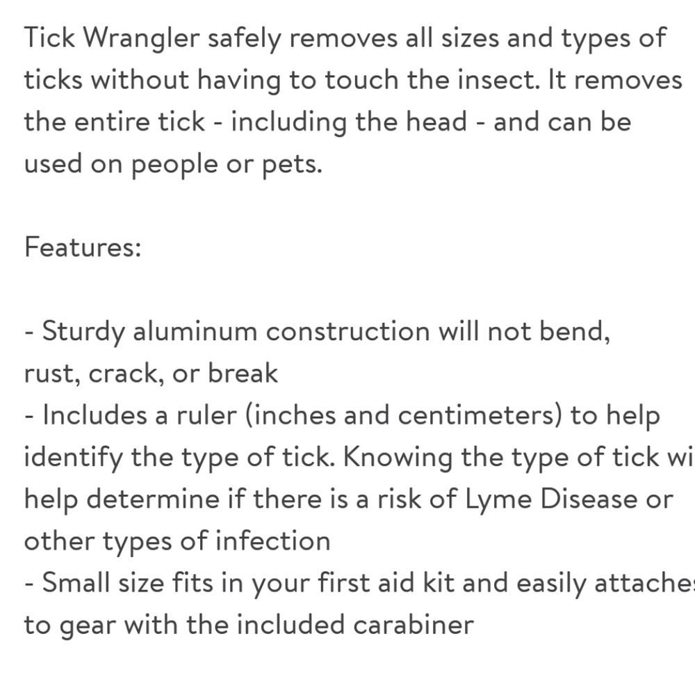 Tick Wrangler Insect Protection Remover - Picture 3 of 4